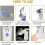 (Grey) Handheld Nebulizer with 2 Size Mask for Kids Adult 9