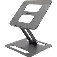 Contour Laptop Riser Notebookstandaard 9,3"" x 8,4"" x 1,8"" Zwart