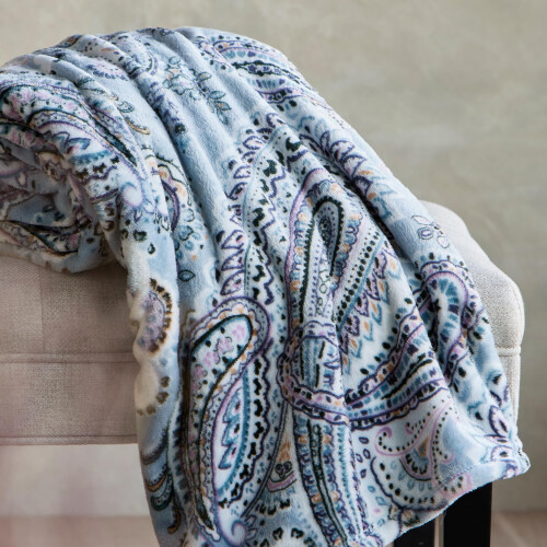 Vera Bradley Vera Bradley Γυναικείο Μπλέντερ Φλις, Μαλακό Ουράνιο Μωβ, 80 X 50 2