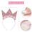 SUNDECOR Baby Birthday Crown Bandons 2