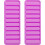 Mola de Silicone Longa 2PCS-10 Cavidades Forma de Dedo para Chocolate e Biscoitos 1