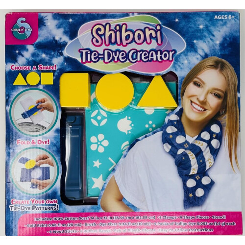 Conjunto de criadores de tie-dye