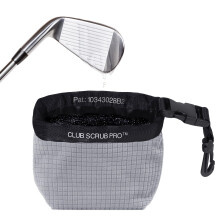 Saco de Limpeza de Taco e Bola de Golfe Club Scrub, Tecnologia Impermeável, Exterior de Microfibra