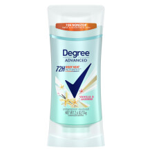 Degree Advanced Protection Antiperspirant Deodorant Vanilla & Jasmine for 72-Hour Sweat & Odor Control for Women with Body Heat Activated Techno