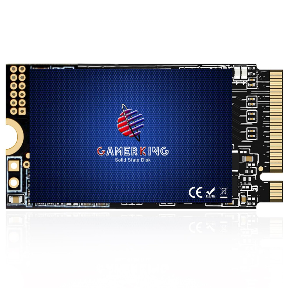 GAMERKING SSD 256GB M.2 2242 NVMe PCIe Gen3.0x4 42mm M.2 NVMe SSD M Key 3D NAND TLC High Performance Internal Solid State Drive for Ultrabook Desktop-image-OPC-PFNJKGC-NEW