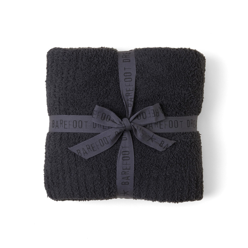 Barefoot Dreams CozyChic Throw  Carbon  54""""x72