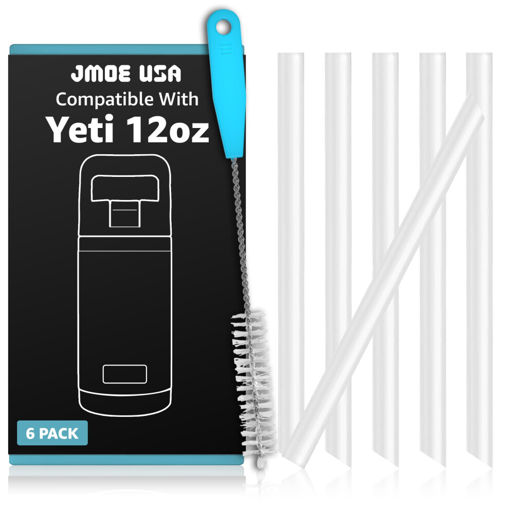 Pailles Jmoe USA pour bouteilles YETI Rambler Jr. 340 ml | Accessoires de rechange pour pailles en plastique | Qualit    alimentaire et sans BPA |