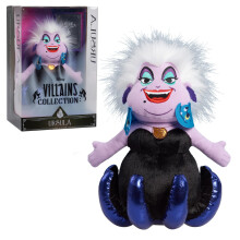 Speel gewoon Disney Villains Collection: Ursula 13-inch verzamelknuffel De kleine zeemeermin Kinderspeelgoed voor kinderen vanaf 3 jaar
