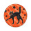 Vintage halloween stierac    macka gomb   k 1