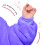 yescool tragbare Decke Hoodie Kinder bergro 5