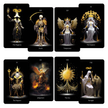 Cartas del Tarot 78 Baraja de Tarot con Bordes Dorados Cartas del Tarot Lost Soul Originales para Principiantes y Expertos con Libro Gu a y Bolsa