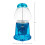 Máquina de Chicletes Transparente de 11 Polegadas - Dispensador de Doces Operado por Moeda (Azul) 2