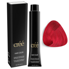 Cree Professionele permanente haarkleuring 100 ml - 3.4 fl.oz. (Rood)