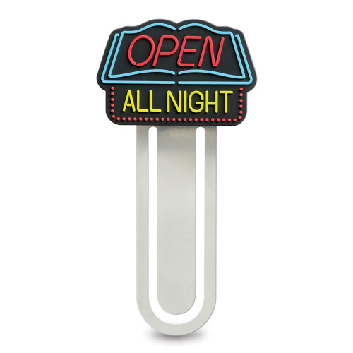 Echte Fred Light Reading Open Neon Sign bladwijzer