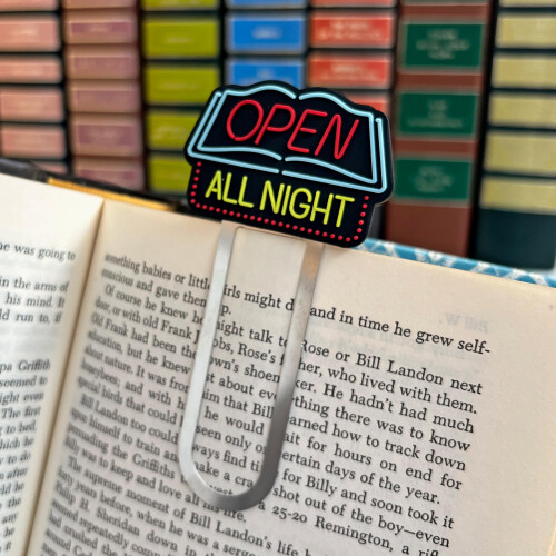 Echte Fred Light Reading Open Neon Sign bladwijzer 2