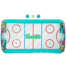 SwimWays Hydro Hockey Set de Hockey Inflable para Agua, Juguete de Piscina para Niños 5+