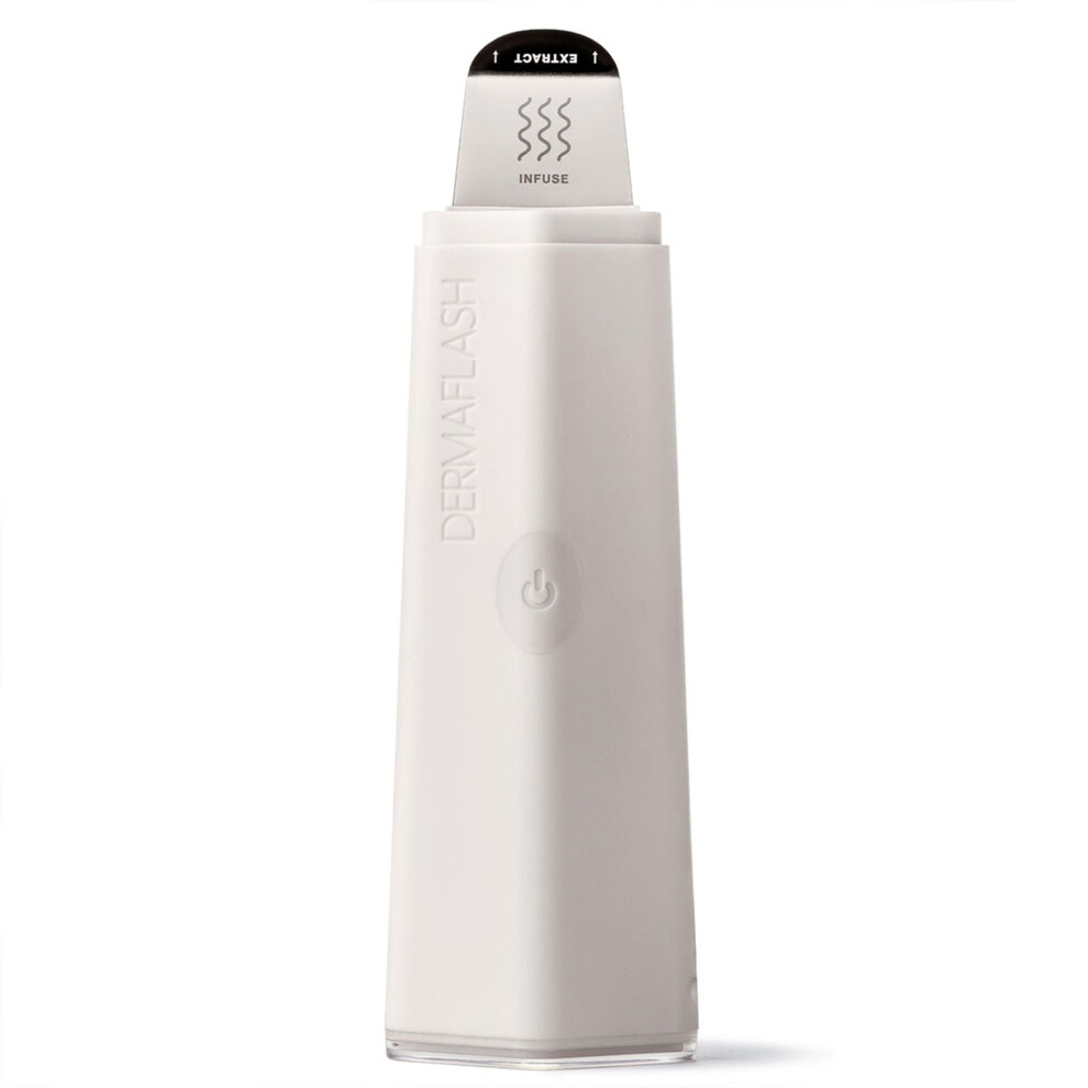 DERMAFLASH DERMAPORE+ Ultrasonic 2-in-1 Pore Extractor and Serum Infuser  Stone