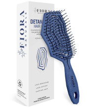 Escova Desembaraçadora Fiora Naturals - Escova Detangler 100% Ecológica com Cerdas Ultra Macias