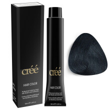 Cree Professional Permanent Hair Color 100ml - 3.4 fl.oz. (Blue Black - 1.1)