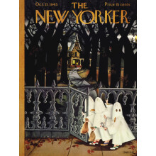New York Puzzle Company - New Yorker Spooked - 500 Piece Jigsaw Puzzle for Adults by Eicke Edna
