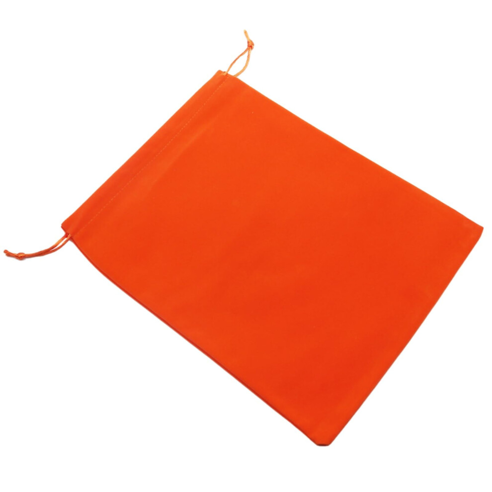 Aestivate 8Er-Pack Gro E Samtbeutel Mit Kordelzug, Samtbeutel, 20,3 25,4 Cm, Aufbewahrungstasche, Kosmetikbeutel, Staubbeutel, 8 St Ck (Orange)-image
