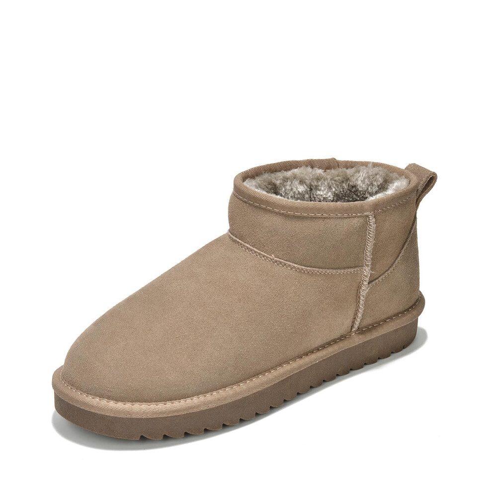 Project Cloud Genuine Suede Ankle Boots for Women - Water Resistant Winter Boots for Women - Memory Foam Insole Trending Shoes for Women - Comfortable