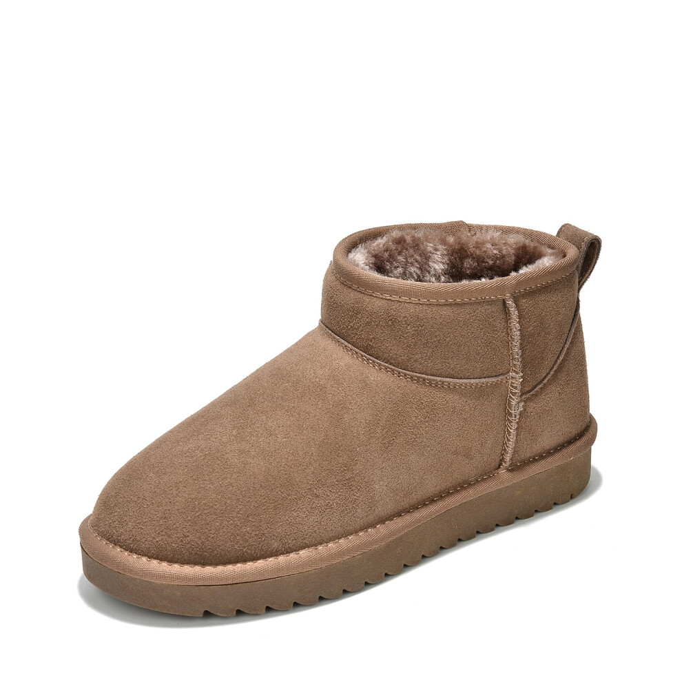 Project Cloud Genuine Suede Ankle Boots for Women - Water Resistant Winter Boots for Women - Memory Foam Insole Trending Shoes for Women - Comfortable