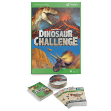 Desafio dos Dinossauros SimplyFun - Aprenda sobre Dinossauros e Análise Situacional - Jogo de Cartas Educativo - 2 a 4 Jogadores - Idades 7 e Mais