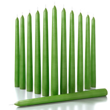 CANDWAX 12 inch Taper Candles Set of 12 - Dripless and Smokeless Candle Unscented - Slow Burning Candle Sticks Perfect as Dinner Candles and Household
