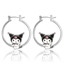 Sanrio Hello Kitty a priatelia D mske kruhov n u nice - smaltovan Hello Kitty Kuromi My Melody Ofici lne darceky s licenciou
