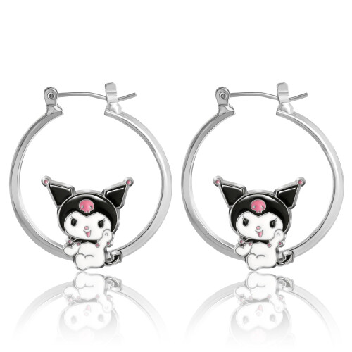Hello Kitty Σκουλαρίκια Χρυσό Κύκλωμα Sanrio Hello Kitty και Φίλοι - Επίσημα Δώρα
