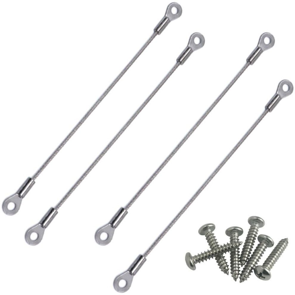 Cabinet Door Restraint Cabinet Hinge Limiter Door Opening Angle Protector With Mounting Screws (5 6 Inch) 616943718805