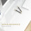 Homcom HOMCOM Computer Desk Writing Table Study Workstation Storage High Gloss White 5
