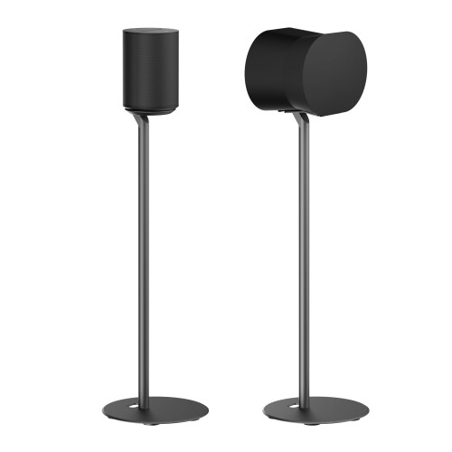 ynVISION.DESIGN Σταθερή Βάση Δαπέδου Συμβατή με SONOS Era 100 και Era 300 - Μαύρη 2 Πακέτο