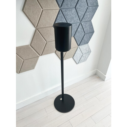 ynVISION.DESIGN Σταθερή Βάση Δαπέδου Συμβατή με SONOS Era 100 και Era 300 - Μαύρη 2 Πακέτο 2