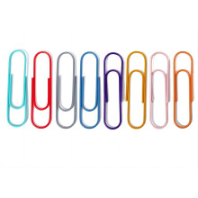 Confezione da 8 fermagli per carta da 4 pollici, fermagli per carta mega grandi - Fermagli per carta rivestiti multicolore extra large da 100 mm,