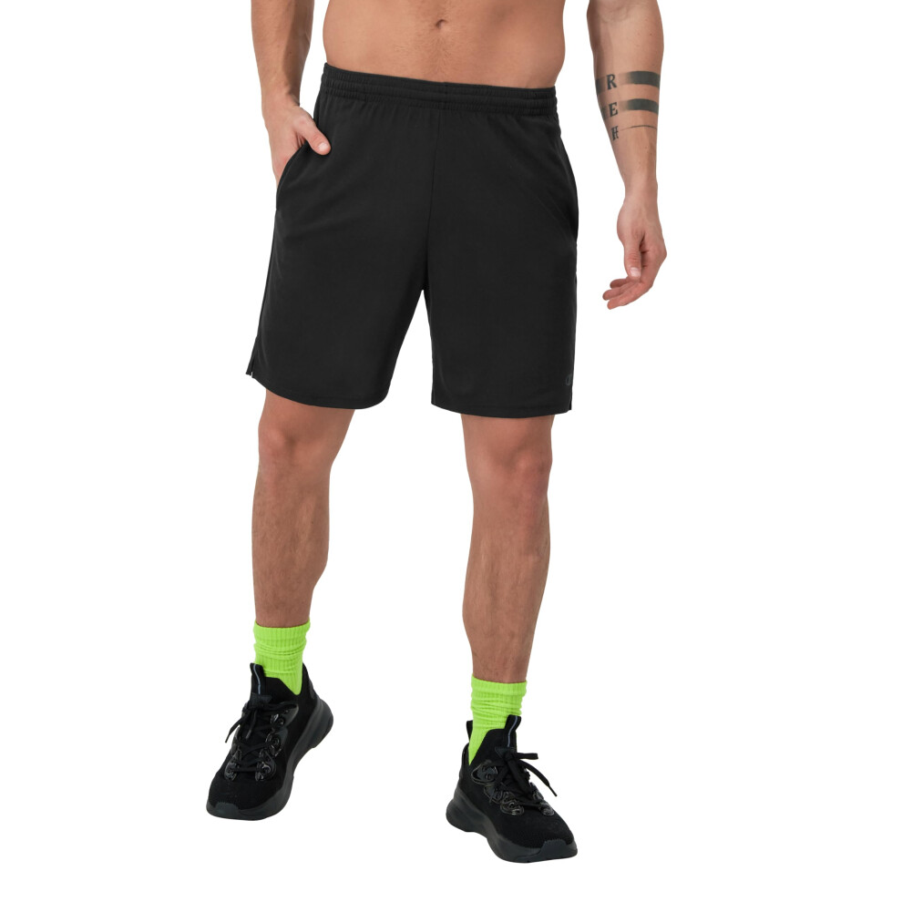 Champion Sport  Moisture Wicking  Athletic Men  Gym Shorts (Reg. or Big & Tall)  Black Reflective C  X-Large