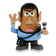 Poptaters Star Trek Spock - Include 15 parti intercambiabili e rimovibili per il viso e il corpo, incluso un pezzo originale Surprise Potato Head