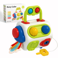 Zajeta kostka dla malych dzieci 1 lata Montessori Toys dla 1 roku - Idealne prezenty dla 1 -letnich chlopcw dziewczeta - Samolot Samolot Passowa
