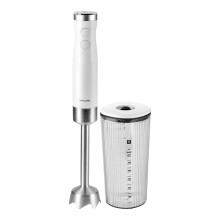 Frullatore a immersione - ZWILLING - 1021604 - 800 W - 9 velocità - Bianco argento