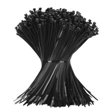 Armpow 12-Zoll-Kabelbinder, schwarz, 1000 Stck, 60 Pfund  robuste, zugfeste Nylon-PA66-UV-bestndige Kabelbinder fr den Innen- und Auenbereich