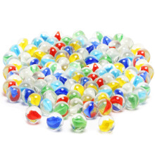 XXUOD 60 PCS Glass Marbles  Bulk Marbles for Marble Games Vase Fillers DIY and Home Decoration
