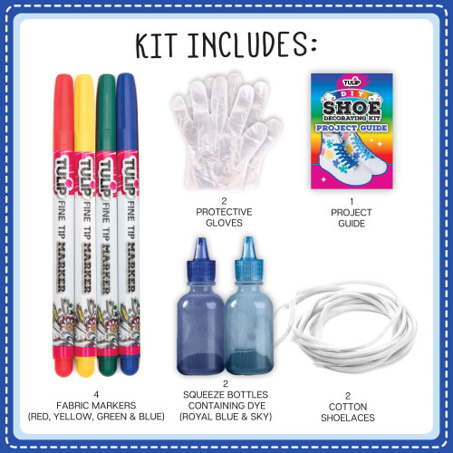 Kit de dcoration de chaussures tulip 1