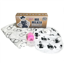 Mr. Milker – Jetzt können Männer stillen. Babyparty-Gag, neuer Vater, lustiges Vatertagsgeschenk (Mr. Milker Newborn Essentials)