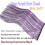 CelineBella Tinsel de Cabelo Roxo Clip para Meninas para Festa Cosplay Presente de Natal Ano Novo (24 Polegadas, 12 Pcs) 3