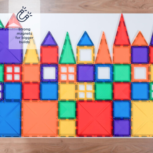 CONNETIX Rainbow Starter Pack  60 Pieces 1