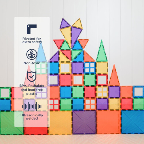 CONNETIX Rainbow Starter Pack  60 Pieces 2