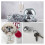 14 PCS Bolas de Disco para Decoração de Bolos 1.18-2.76 polegadas Festa Temática 4