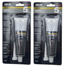 Guarnizione liquida originale Yamaha OEM Yamalube Yamabond 5 tipo essiccante Yamaha Part# ACC-YAMAB-ON-D5 - (2) tubi da 2,5 oz
