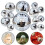 14 PCS Bolas de Disco para Decoração de Bolos 1.18-2.76 polegadas Festa Temática 1